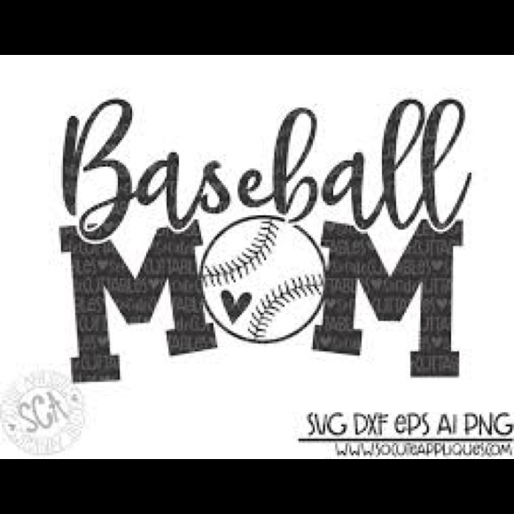 BASEBALL MOM T-SHIRTS - Picture 2 of 7